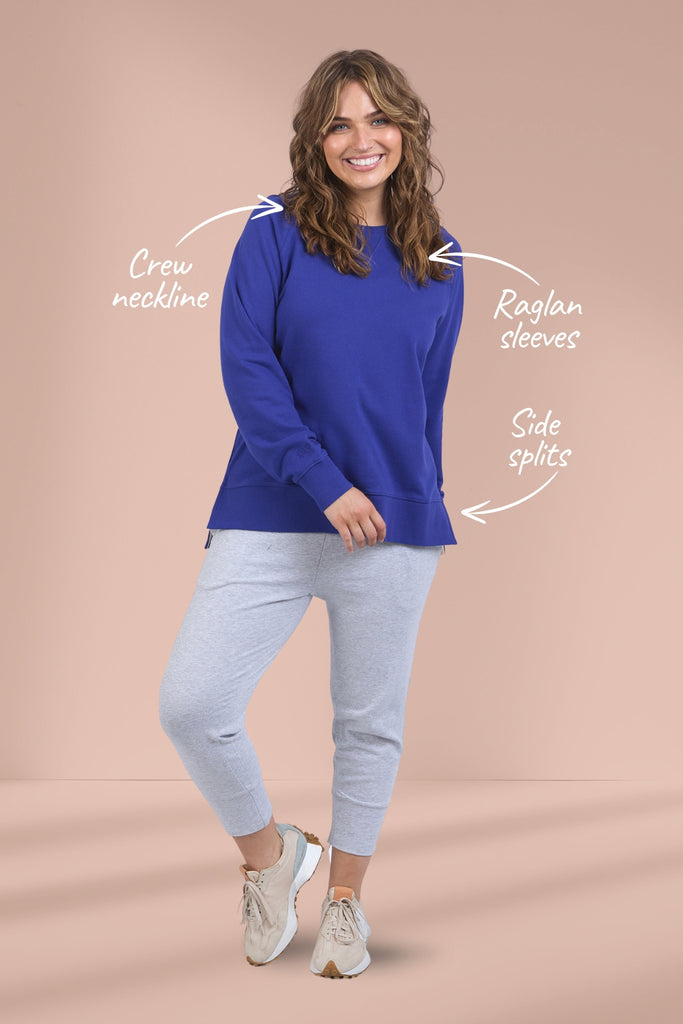 Elm Melbourne Crew Deep Blue Elm – Boxhill