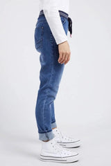 Elm Melody Denim Jogger Jeans Dark Blue Wash From BoxHill