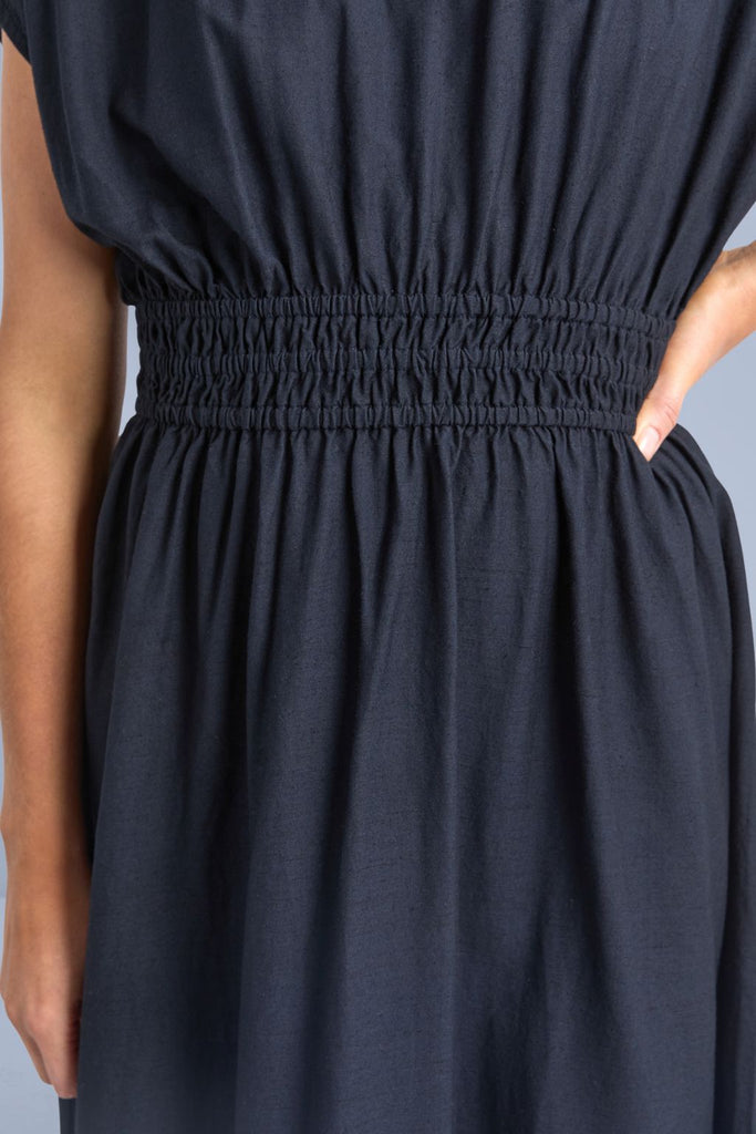 Elm Misty Dress Navy From BoxHill