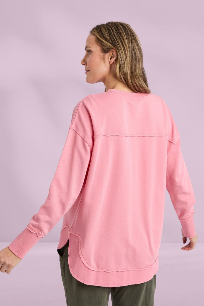 Elm One Heart Crew Charm Pink From BoxHill