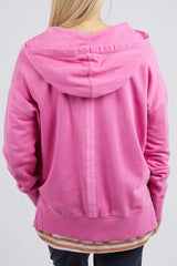 Elm Paris Hoody Super Pink From BoxHill