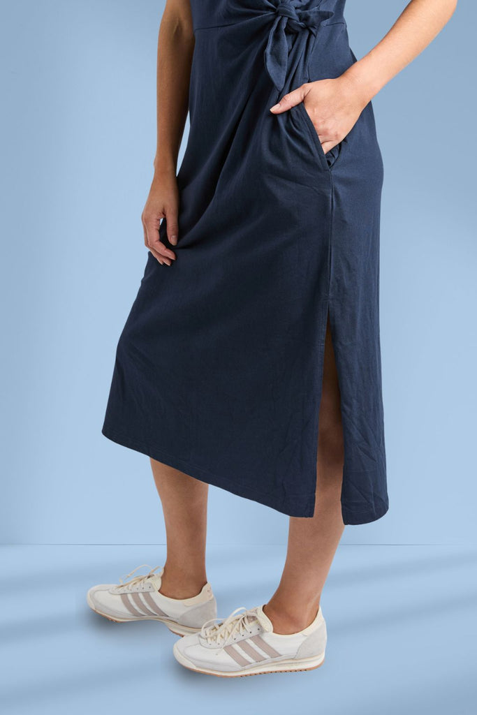 Elm Picnic Dress Navy From BoxHill