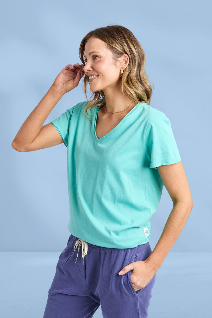 Elm Pima Vee Tee Pool Blue From BoxHill