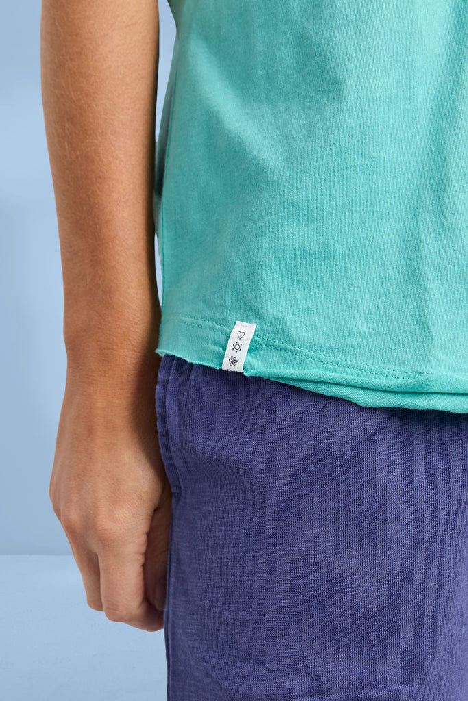 Elm Pima Vee Tee Pool Blue From BoxHill