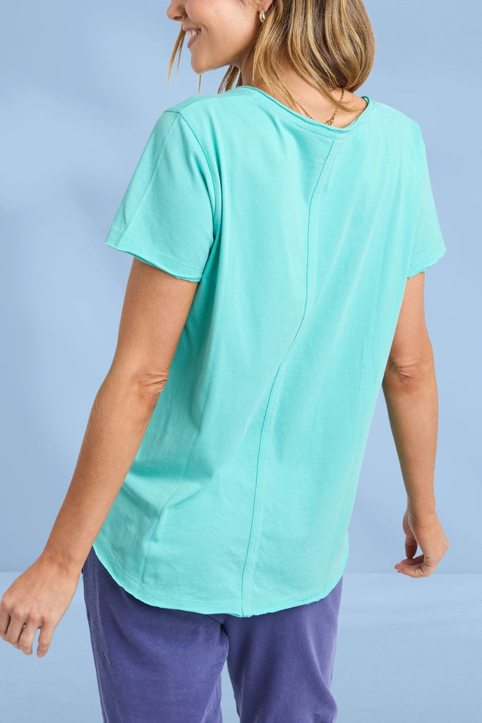 Elm Pima Vee Tee Pool Blue From BoxHill