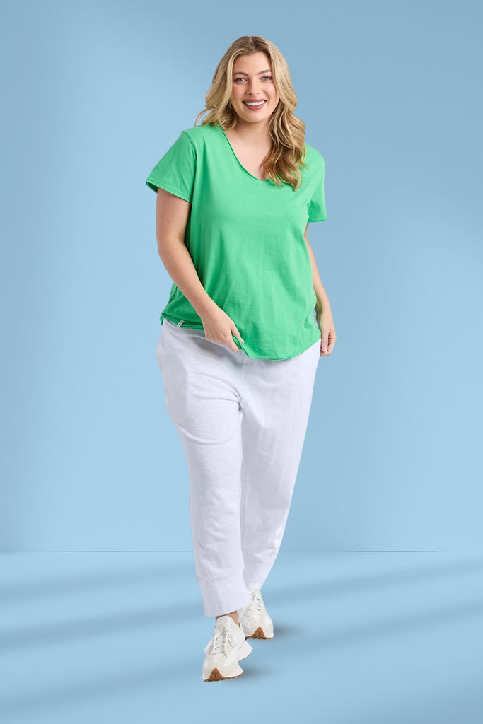 Elm Pima Vee Tee Spring Green From BoxHill