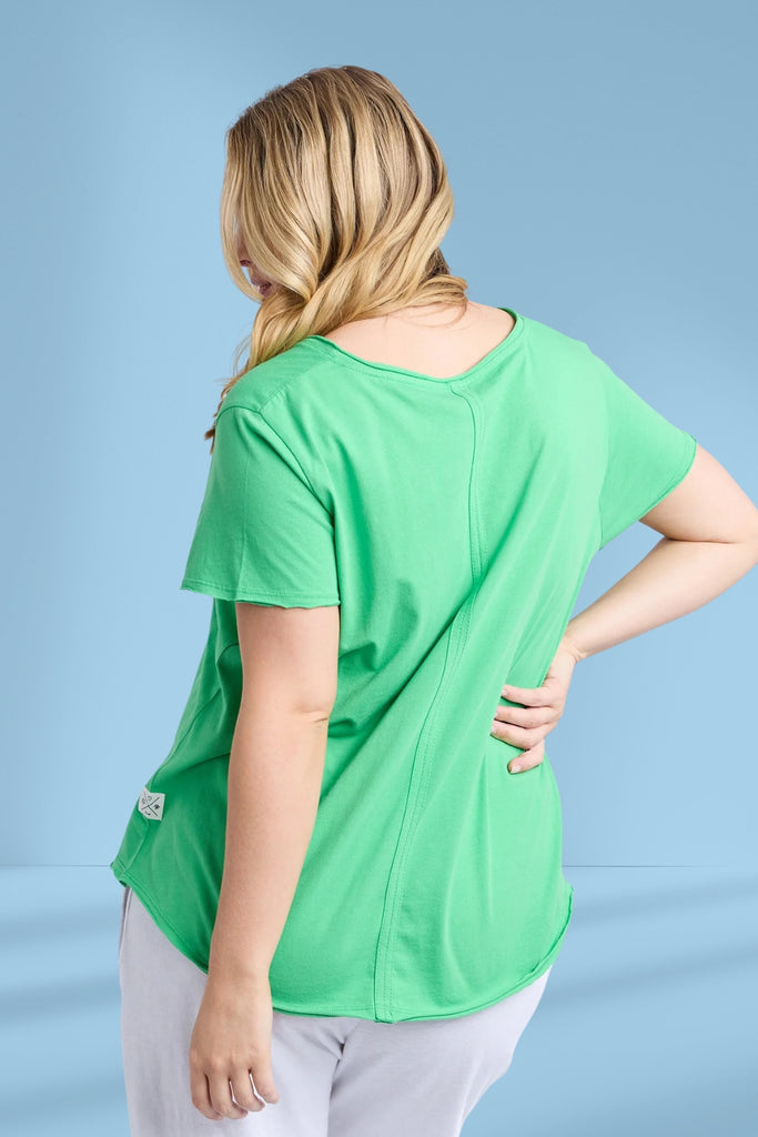 Elm Pima Vee Tee Spring Green From BoxHill