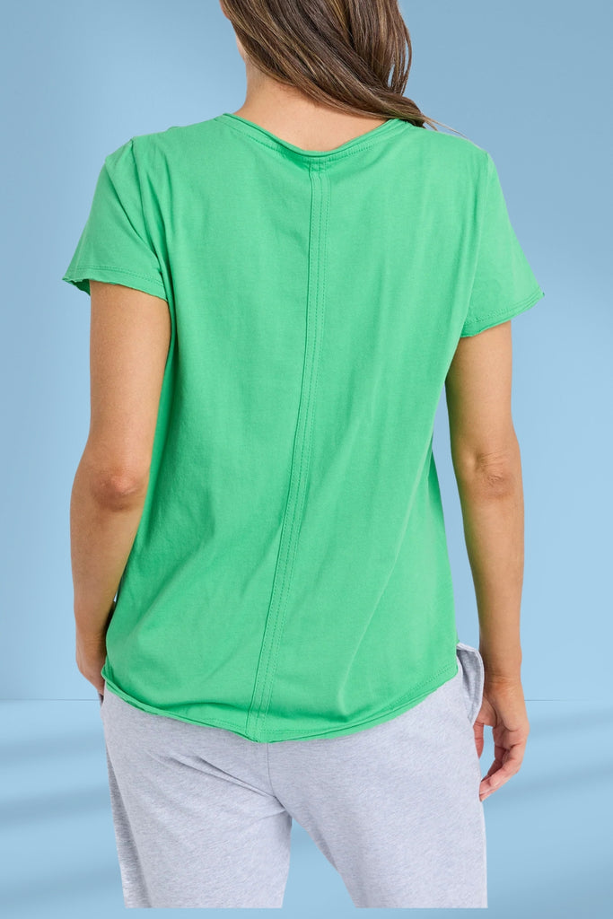 Elm Pima Vee Tee Spring Green From BoxHill