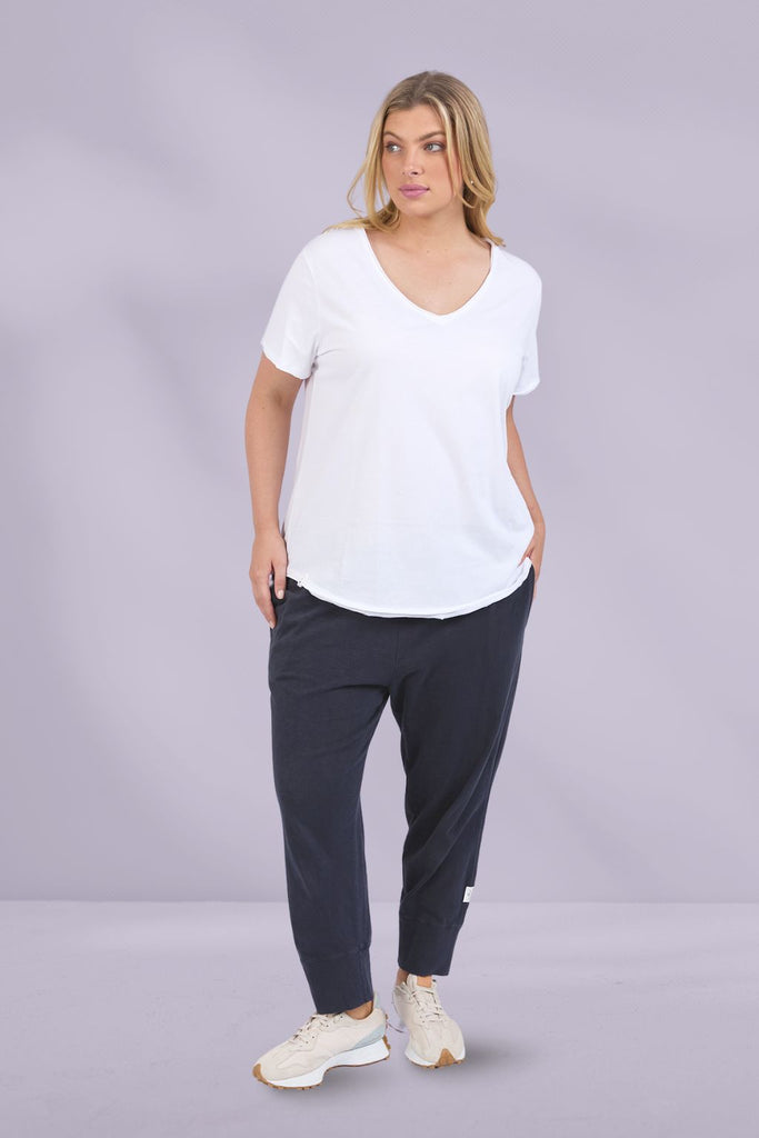 Elm Pima Vee Tee White From BoxHill