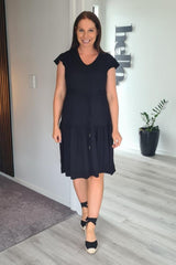 Elm Priya Dress Black From BoxHill