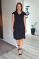 Elm Priya Dress Black From BoxHill