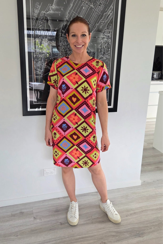 Elm Rhode Dress Geo Print From BoxHill