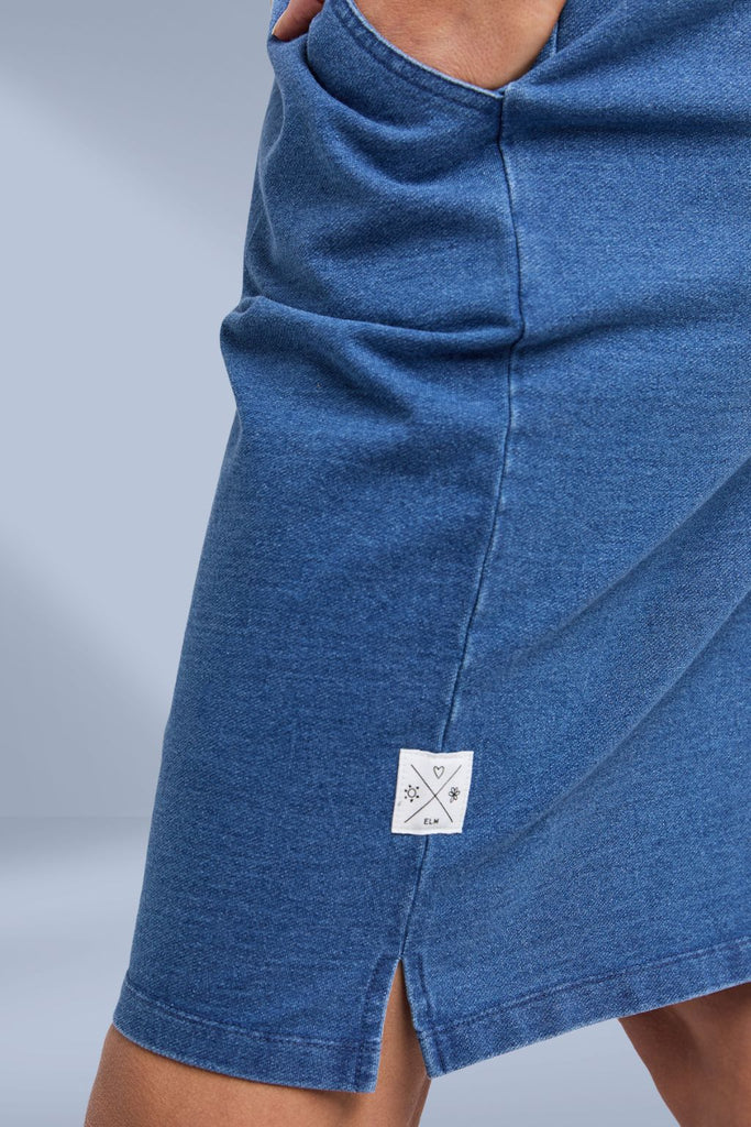 Elm Rickety Skirt Blue Denim Look From BoxHill