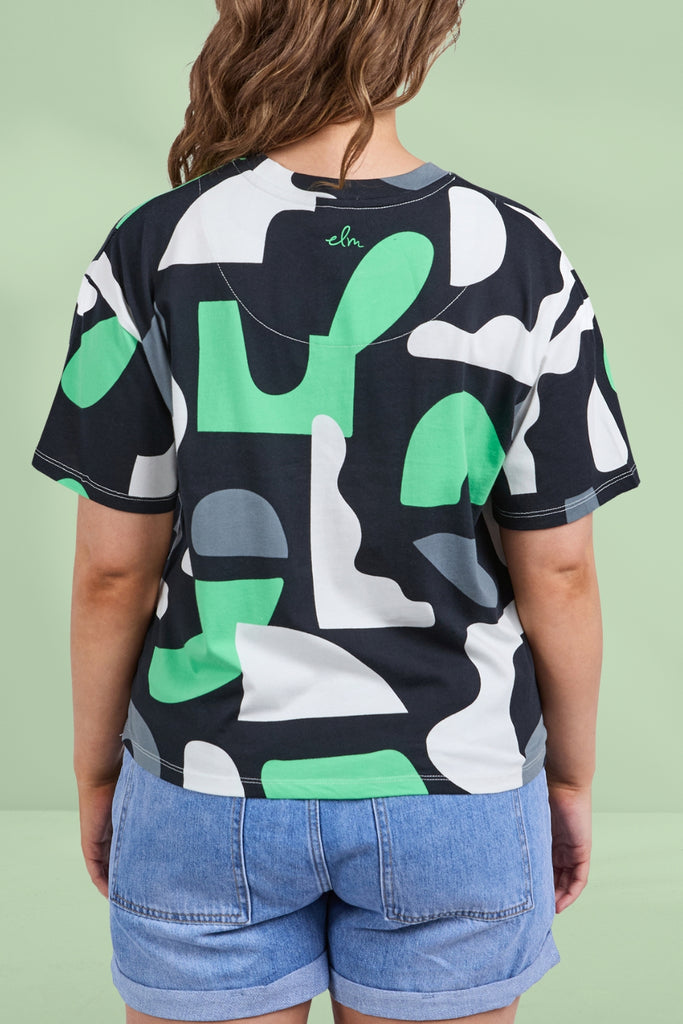 Elm Stijl Tee Abstract Yardage Print From BoxHill