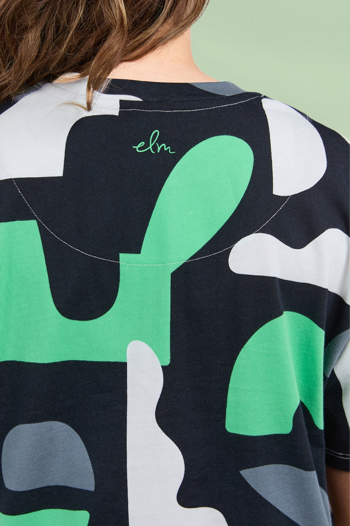 Elm Stijl Tee Abstract Yardage Print From BoxHill