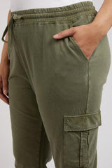 Elm Suri Cargo Pants Khaki From BoxHill