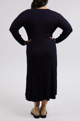 Elm Tammy Knit Dress Dark Sapphire From BoxHill