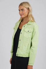 Elm Tilly Jacket Keylime From BoxHill