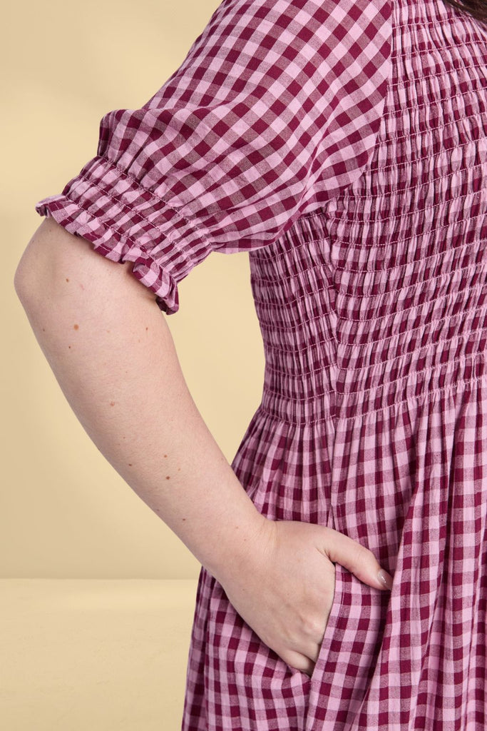 Foxwood Willa Dress Merlot From BoxHill