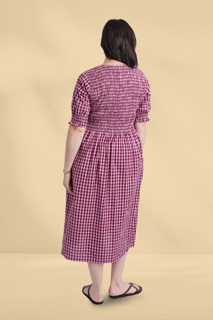 Foxwood Willa Dress Merlot From BoxHill