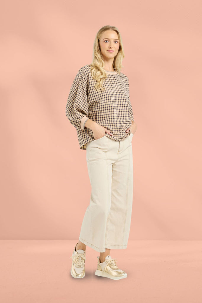 Et Alia Aroha Top Sunset Check From BoxHill