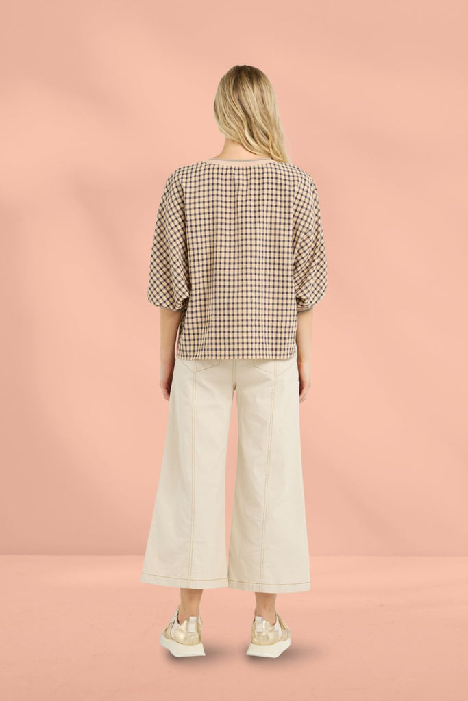 Et Alia Aroha Top Sunset Check From BoxHill