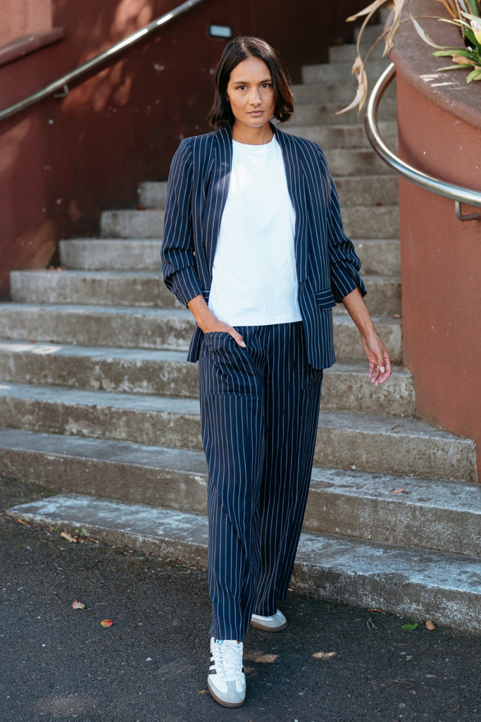 Et Alia Chloe Pants Midnight Stripes From BoxHill