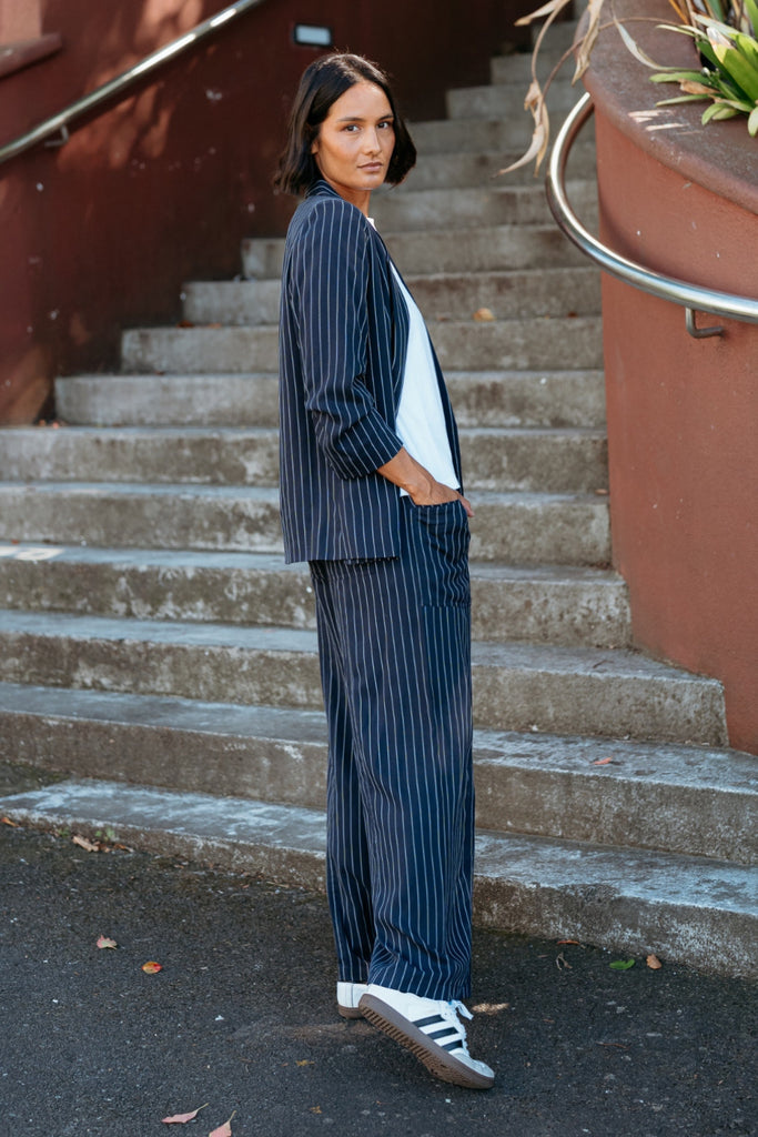 Et Alia Chloe Pants Midnight Stripes From BoxHill