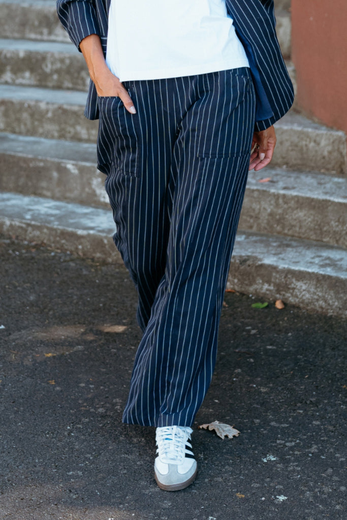 Et Alia Chloe Pants Midnight Stripes From BoxHill
