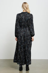 Et Alia Ellis Dress New York Print Black From BoxHill