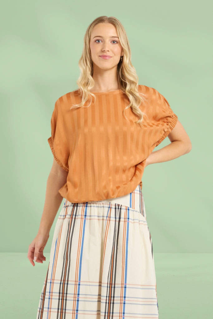 Et Alia Harlee Top Copper Glow From BoxHill