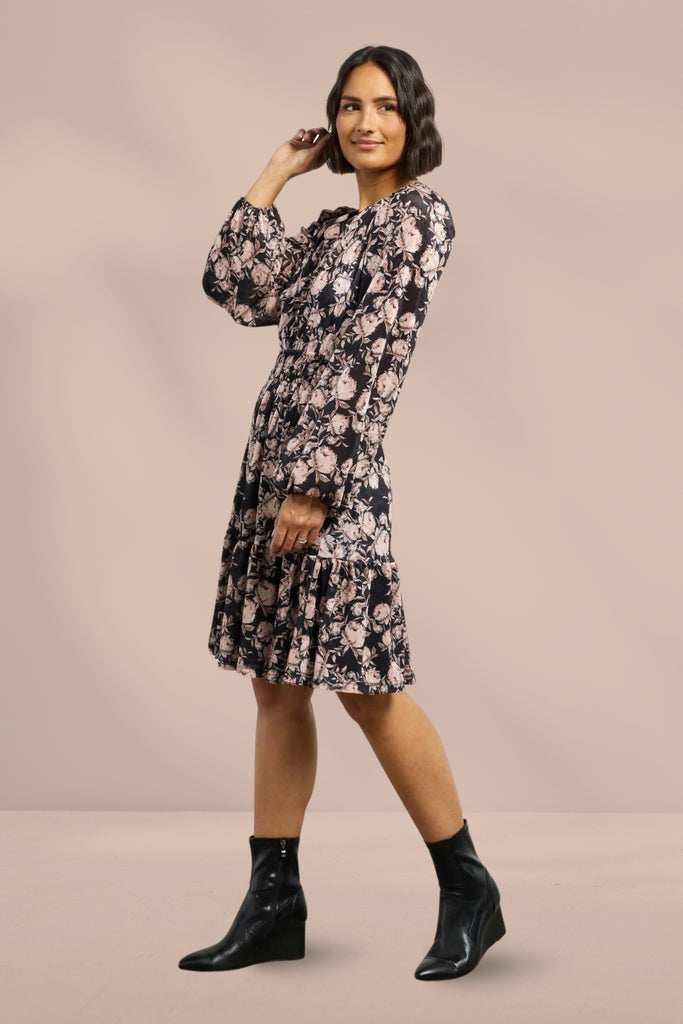 Et Alia Heidi Dress Velvet Garden Print From BoxHill