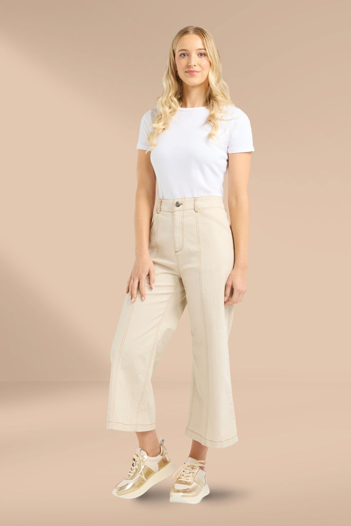 Et Alia Maya Pants Buttercream From BoxHill