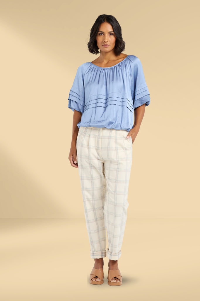 Et Alia Sophie Top Cornflower From BoxHill