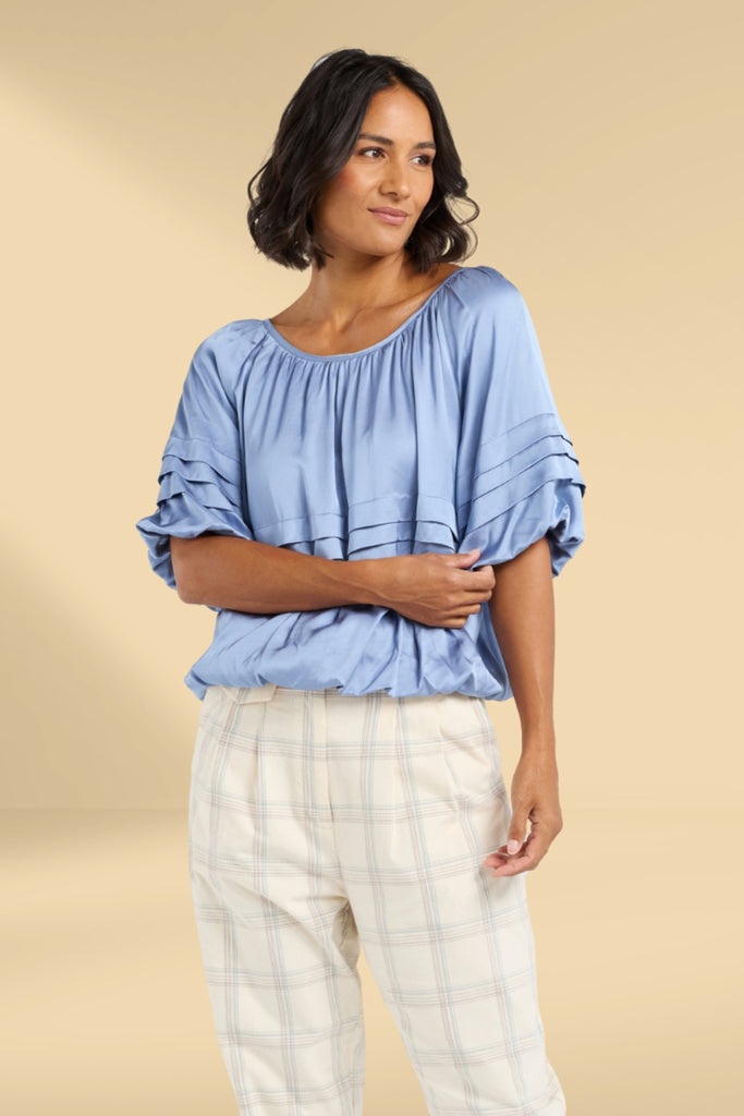 Et Alia Sophie Top Cornflower From BoxHill