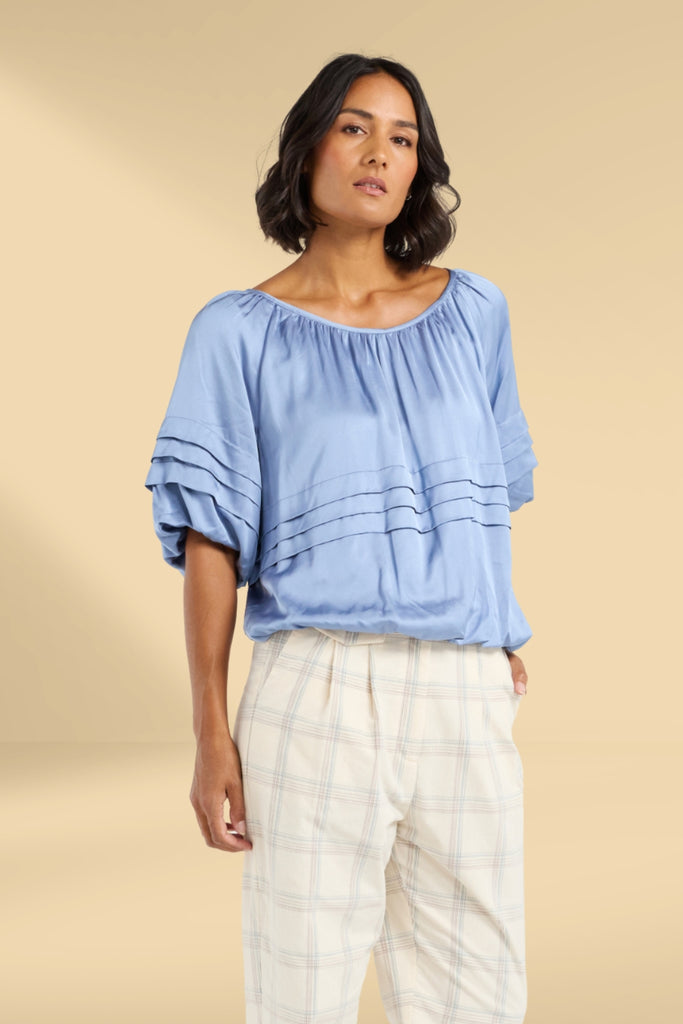 Et Alia Sophie Top Cornflower From BoxHill