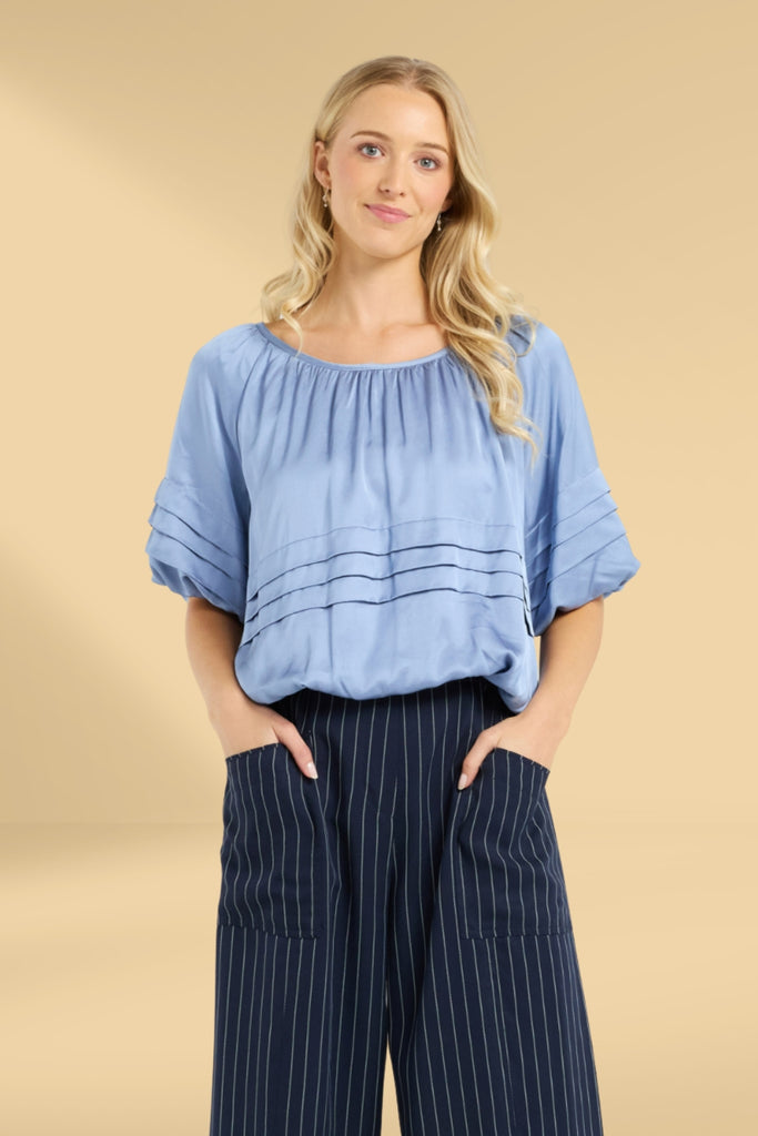 Et Alia Sophie Top Cornflower From BoxHill