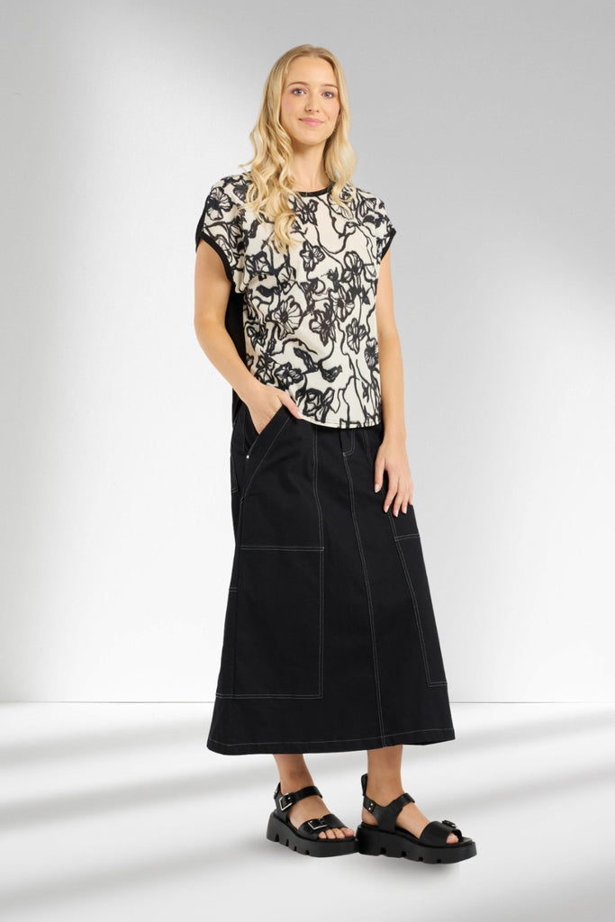 Et Alia Tatum Top Street Blossoms From BoxHill