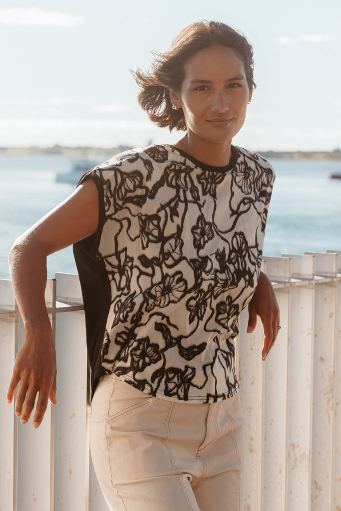 Et Alia Tatum Top Street Blossoms From BoxHill