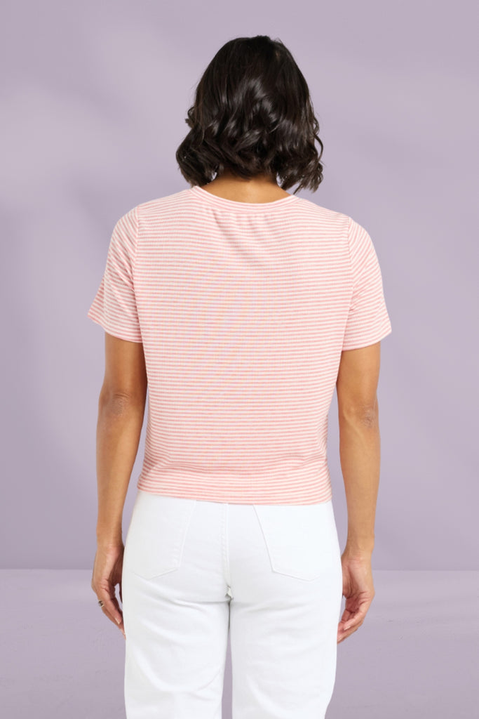 Et Alia Twist Tee Candy Stripe From BoxHill