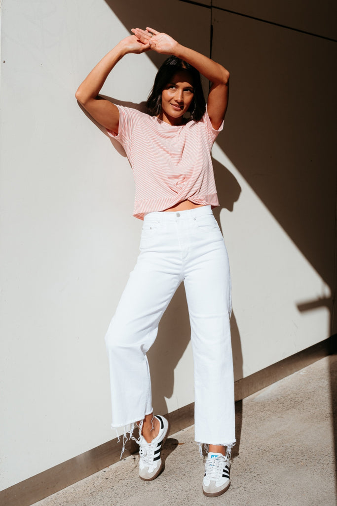 Et Alia Twist Tee Candy Stripe From BoxHill