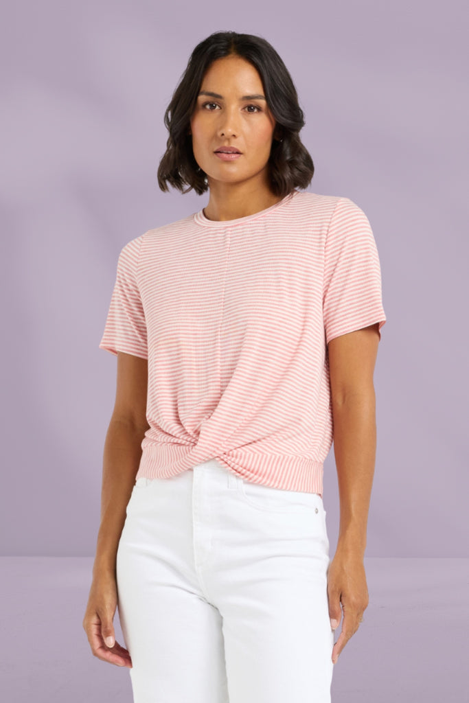 Et Alia Twist Tee Candy Stripe From BoxHill