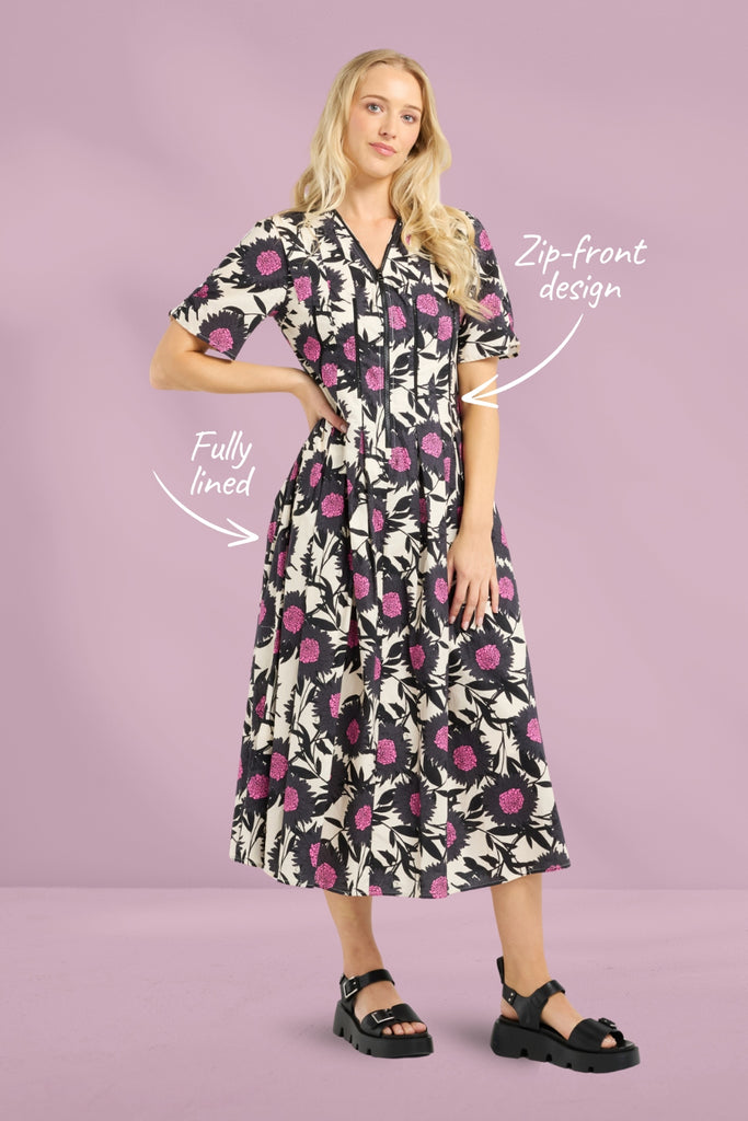 Et Alia Vera Dress Candy Blossom From BoxHill