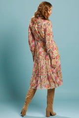 Fate and Becker Another Love Midi Shirt Dress Vintage Floral From BoxHill