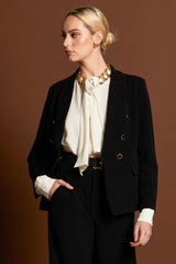 Fate and Becker Brightside Structured Blazer Black From BoxHill