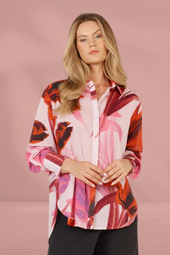 Fate and Becker Confessions Shirt Tulip Multi From BoxHill