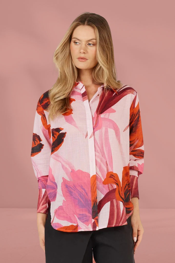 Fate and Becker Confessions Shirt Tulip Multi From BoxHill