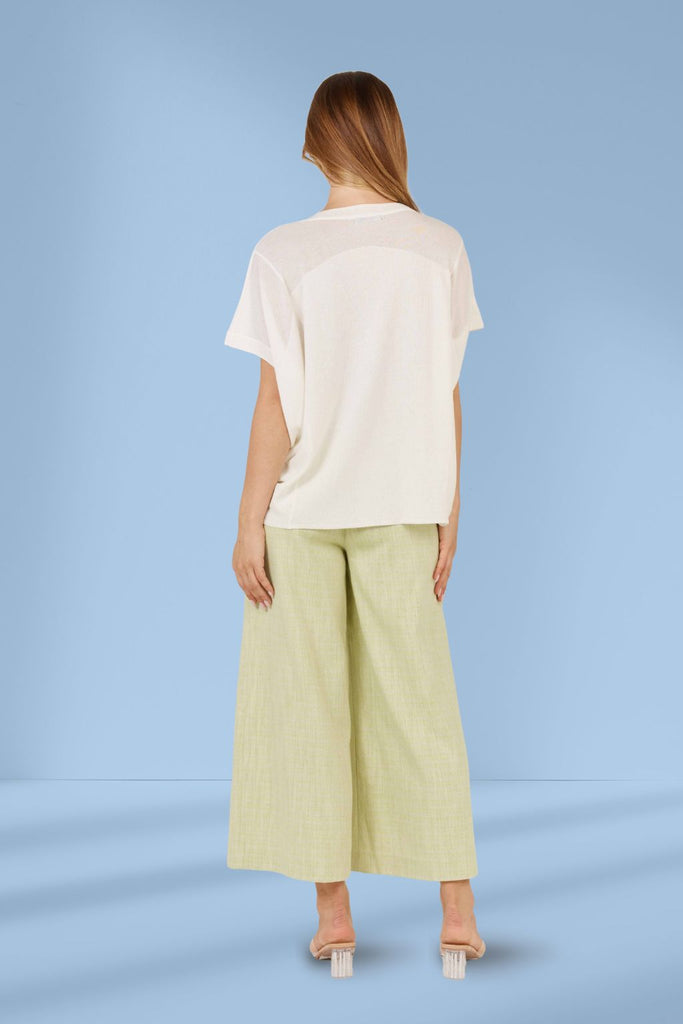 Fate and Becker Corsica Knit White From BoxHill