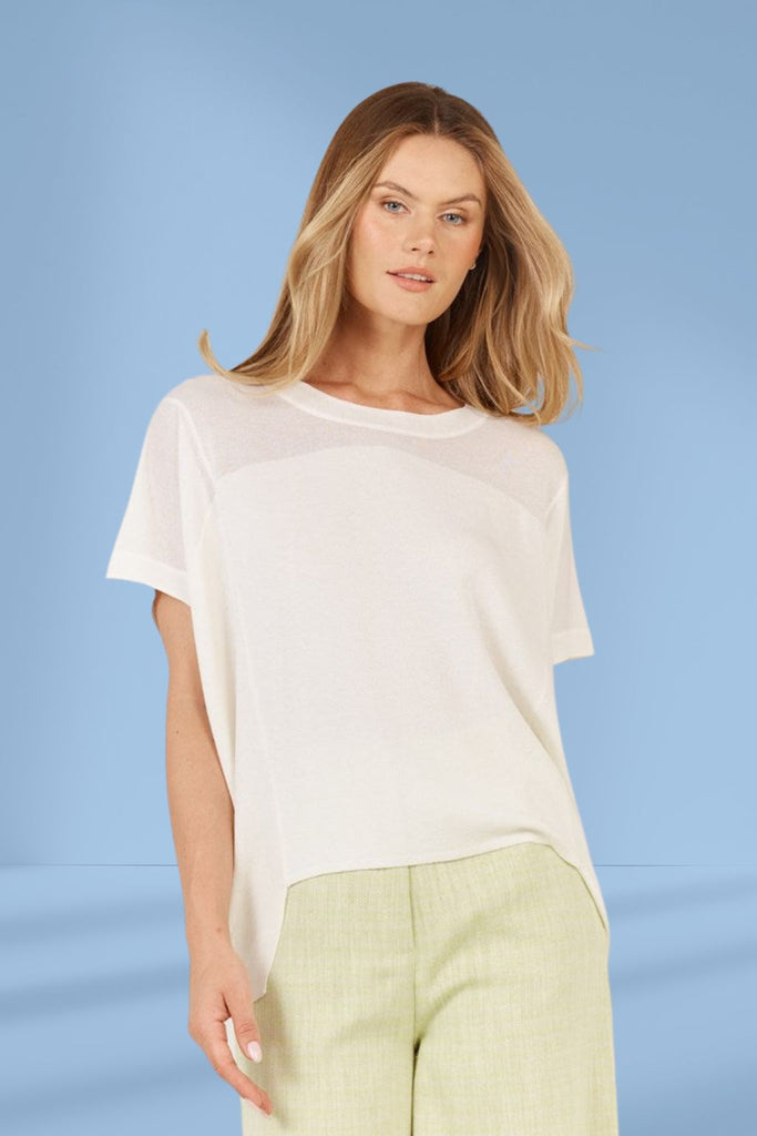 Fate and Becker Corsica Knit White From BoxHill