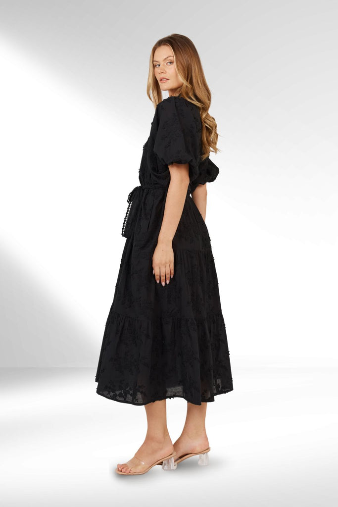 Fate and Becker Gardenia Dress Black From BoxHill